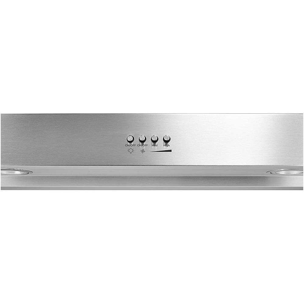 Whirlpool 36" Ductless Under Cabinet 265 CFM Range Hood Stainless WVU37UC6FS - Image 4
