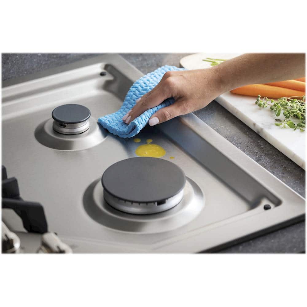 GE Profile 30" Built-In Gas Cooktop Stainless Steel PGP7030SLSS - Image 5