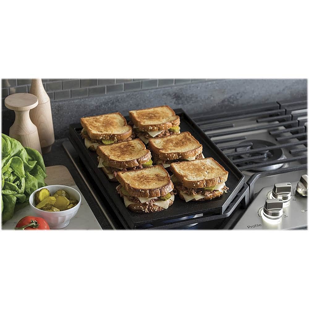 GE Profile 30" Built-In Gas Cooktop Stainless Steel PGP7030SLSS - Image 6