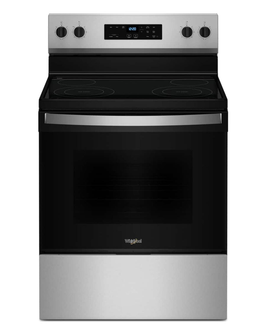 Whirlpool 30" Electric Range w/ No Preheat Mode Stainless Steel WFES3030RS - Image 1