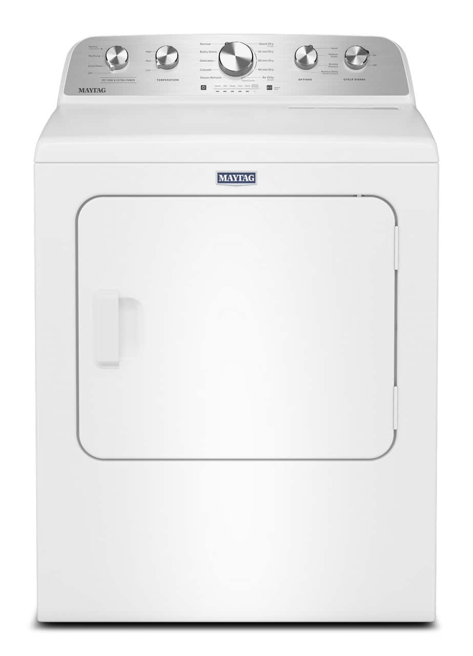 Maytag Electric Dryer w/ Extra Power & Pet Pro Option 7.0 Cu. Ft MED5605RW - Image 1