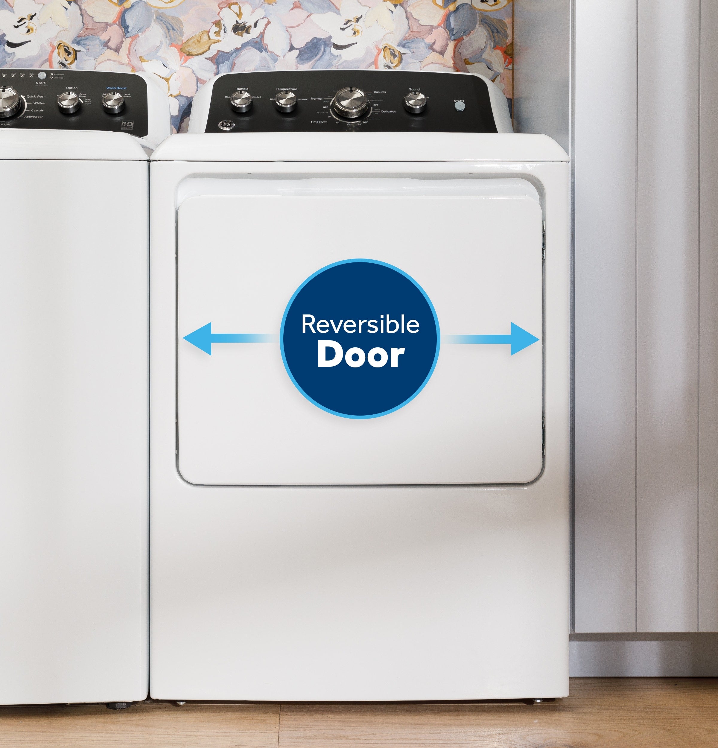 GE Electric Dryer 7.2 Cu. Ft GTD48EASWWB - Image 7
