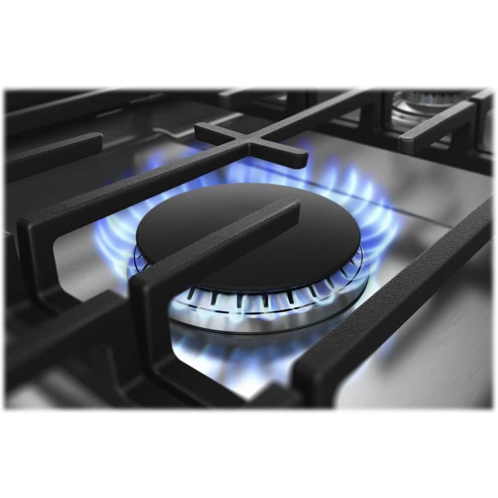 Whirlpool 36" Gas Cooktop Stainless Steel WCG97US6HS - Image 4