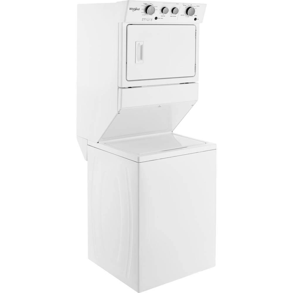 Whirlpool Stacked Top Load Washer Gas Dryer 3.5 Cu. Ft 5.9 Cu. Ft WGT4027HW - Image 3