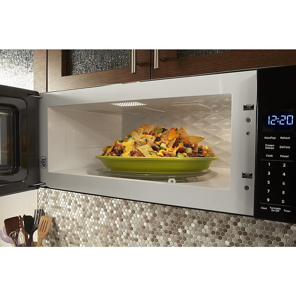 Whirlpool Over-the-Range 400 CFM Microwave Hood 1.1 Cu. Ft WML55011HB - Image 6