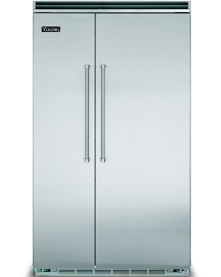 Viking 48" Built-In Counter Depth Side-by-Side Refrigerator 29 Cu Ft VCSB5484SS - Image 1