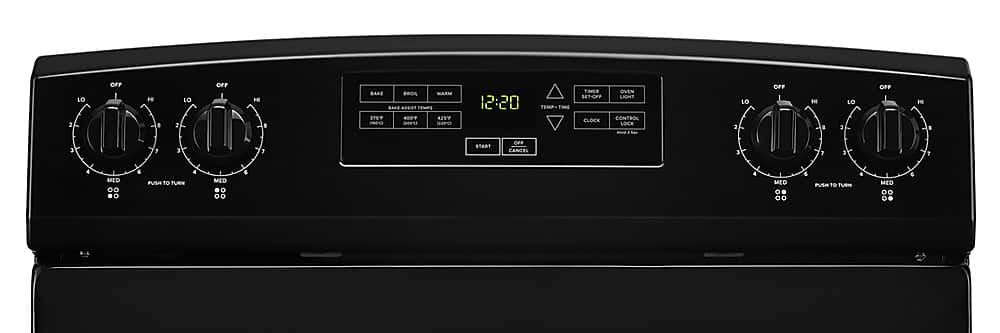 Amana 30" Freestanding Electric Coil Range 4.8 cu. ft ACR4303MFB - Image 4