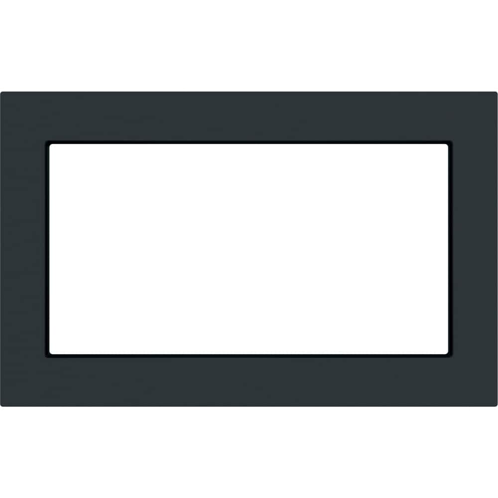 GE 30" Trim Kit for Profile Microwaves - Black Slate JX7230FMDS - Image 1
