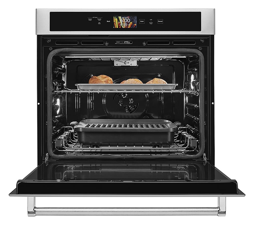 KitchenAid 30" Built-In Single Wall Oven Smart Convection KOSE900HSS - Image 5