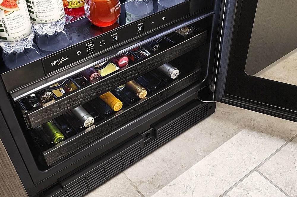 Whirlpool 24" Undercounter Beverage Center Refrigerator Stainless WUB35X24HZ - Image 5