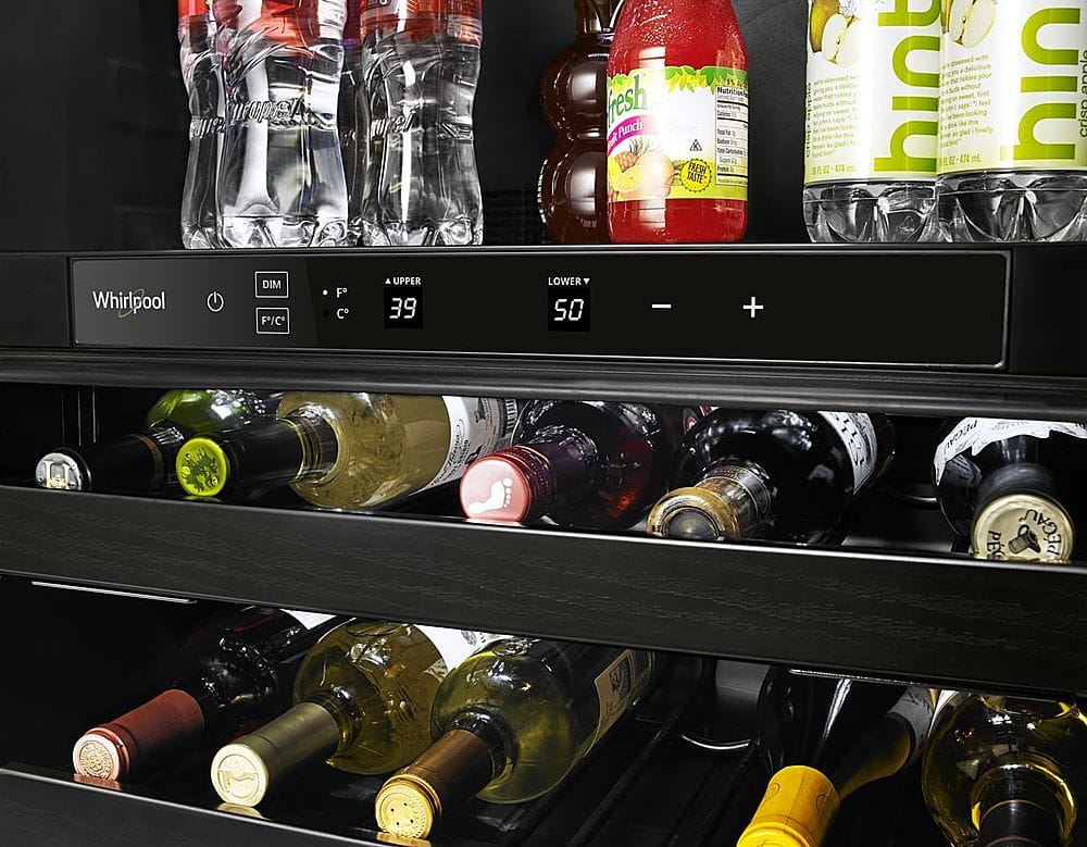 Whirlpool 24" Undercounter Beverage Center Refrigerator Stainless WUB35X24HZ - Image 8
