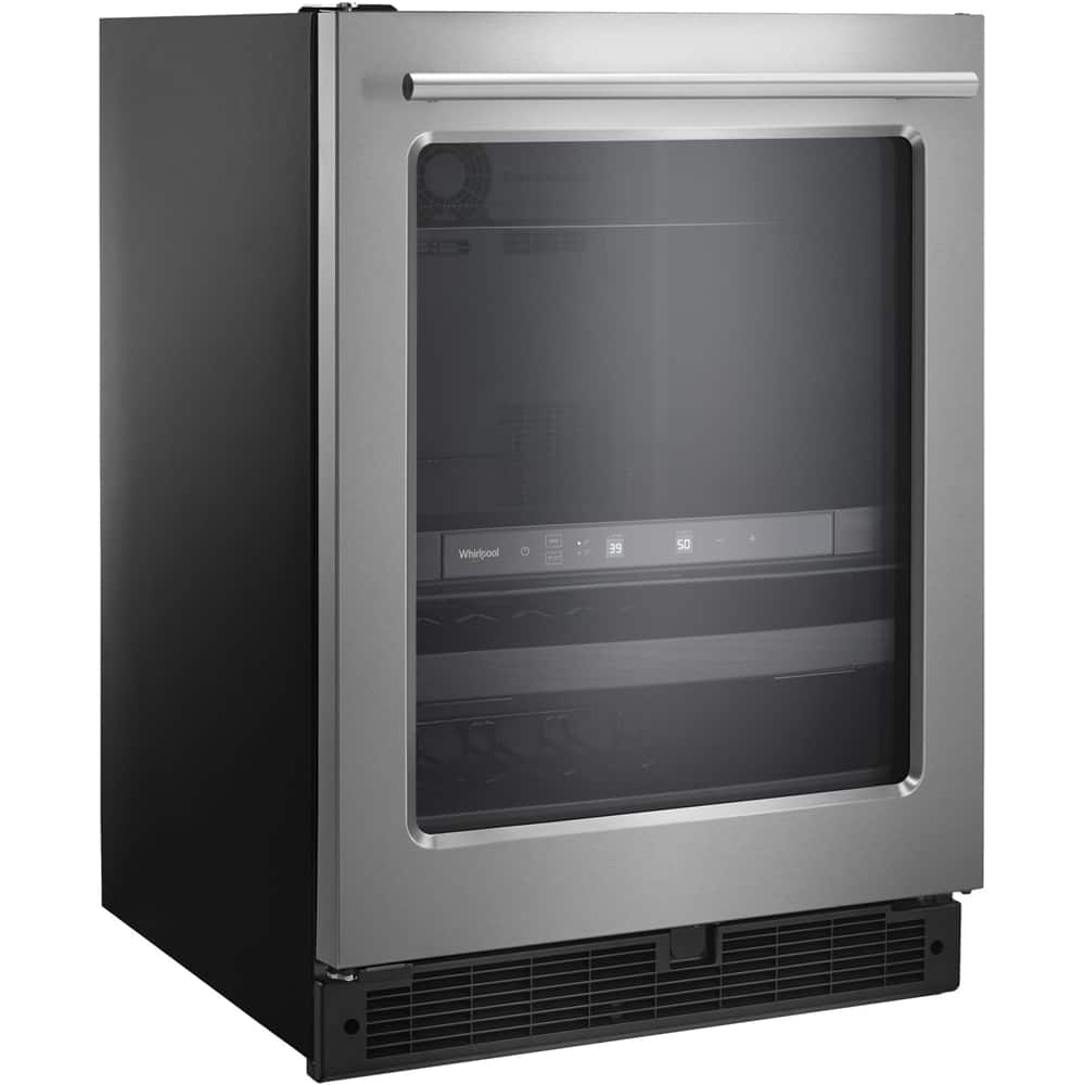 Whirlpool 24" Undercounter Beverage Center Refrigerator Stainless WUB35X24HZ - Image 3