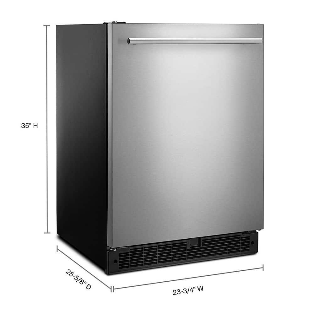 Whirlpool Built-In 24" 5.1 Cu. Ft Undercounter Refrigerator Stainless WUR35X24HZ - Image 2