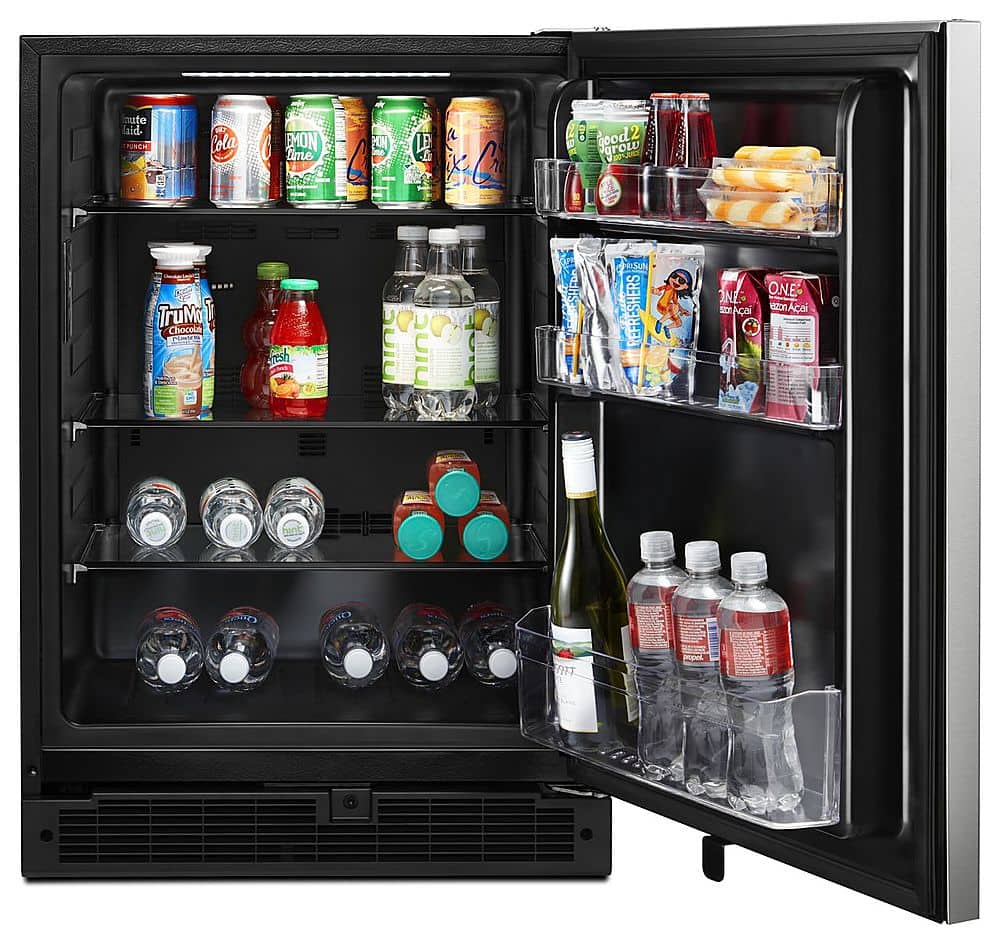 Whirlpool Built-In 24" 5.1 Cu. Ft Undercounter Refrigerator Stainless WUR35X24HZ - Image 4