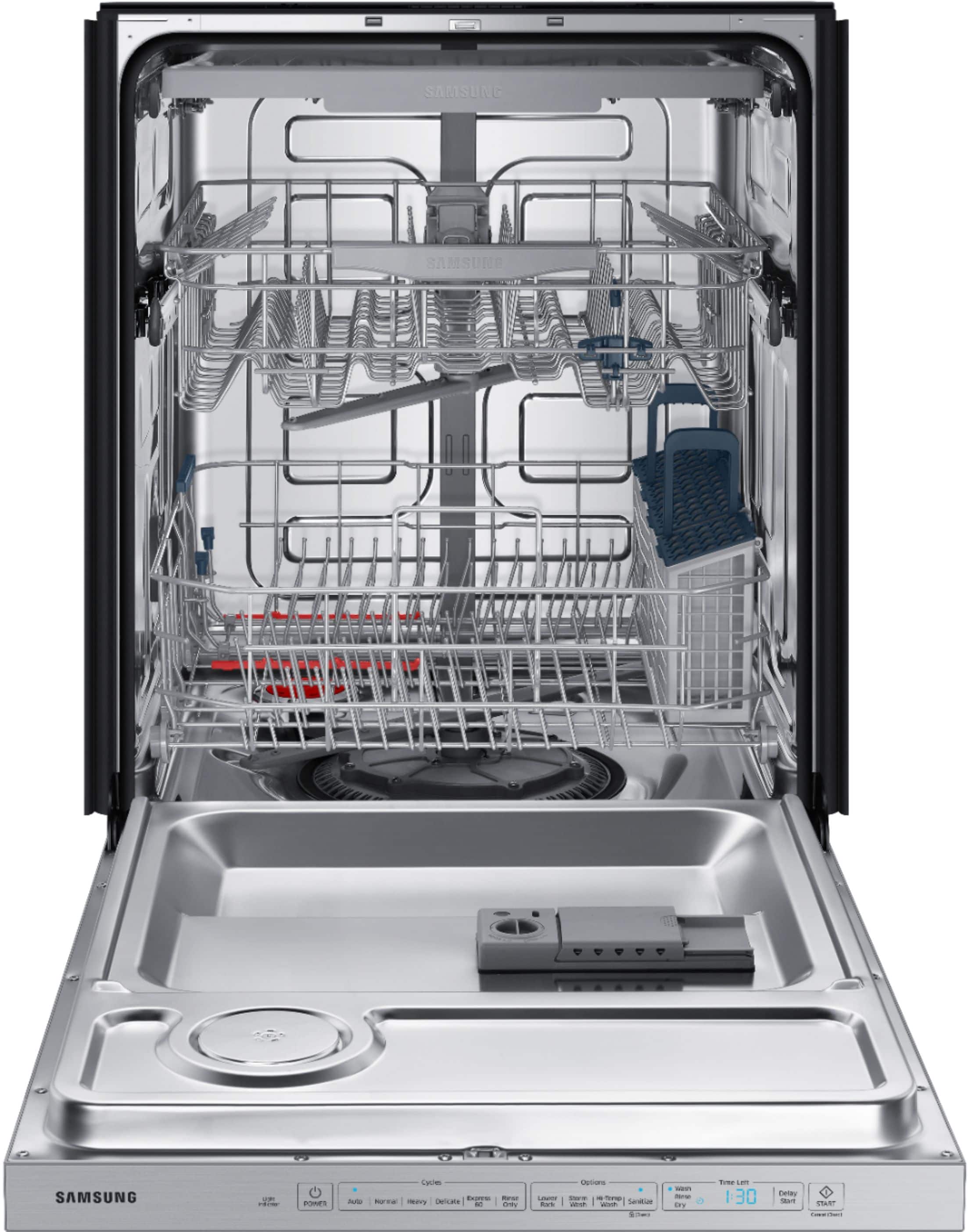 Samsung StormWash 48 dBA 24" Top Control Dishwasher w/ 3rd Rack DW80R5060US - Image 6