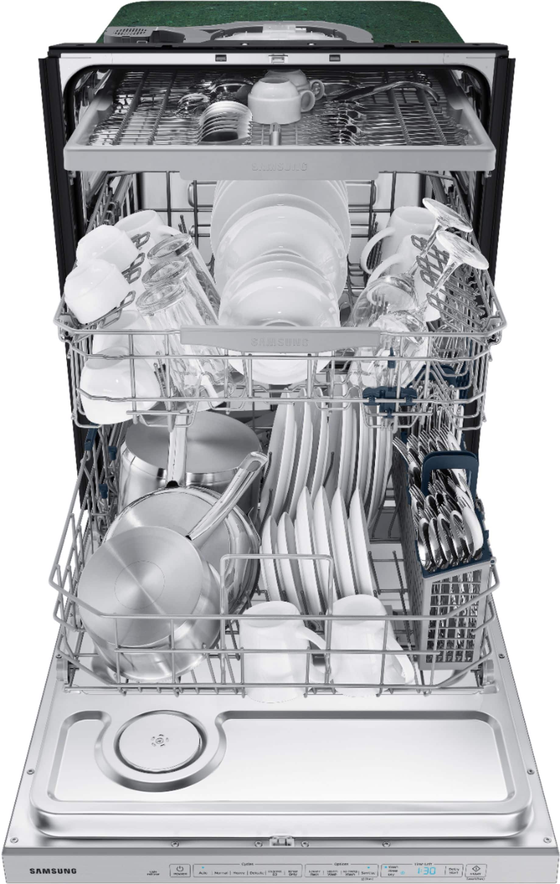 Samsung StormWash 48 dBA 24" Top Control Dishwasher w/ 3rd Rack DW80R5060US - Image 3