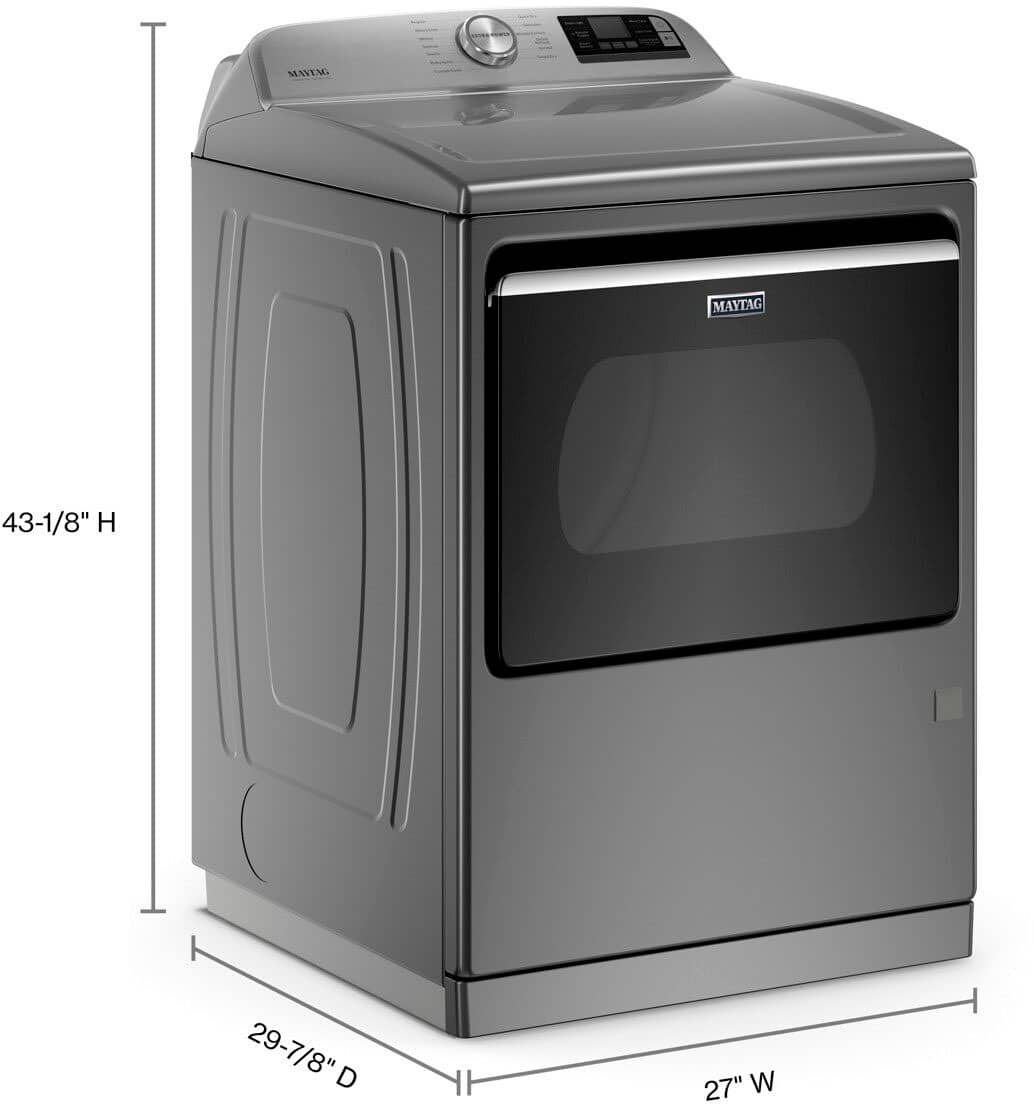 Maytag Gas Dryer 7.4 Cu. Ft Smart Steam MGD7230HC - Image 4