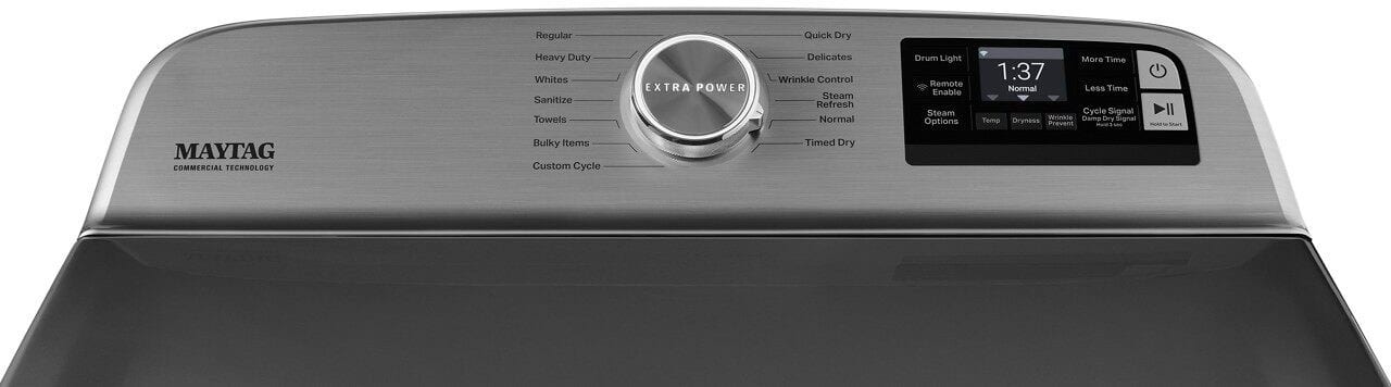 Maytag Gas Dryer 7.4 Cu. Ft Smart Steam MGD7230HC - Image 5