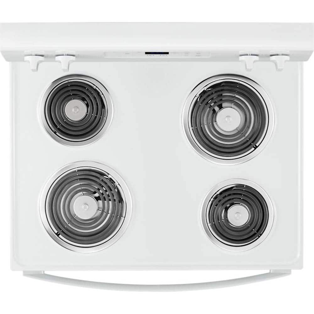 Whirlpool 30" Freestanding Electric Coil Range 4.3 cu. ft White WFC315S0JW - Image 6