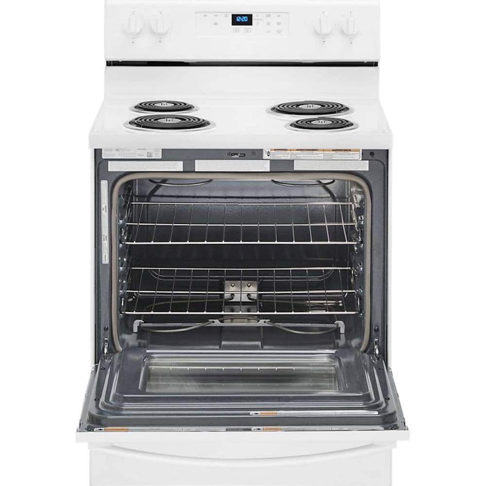 Whirlpool 30" Freestanding Electric Coil Range 4.3 cu. ft White WFC315S0JW - Image 8
