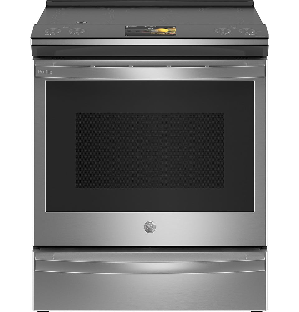 GE Profile 30" Slide-In Electric Range 5.3 Cu Ft Induction Convection PHS93XYPFS - Image 1
