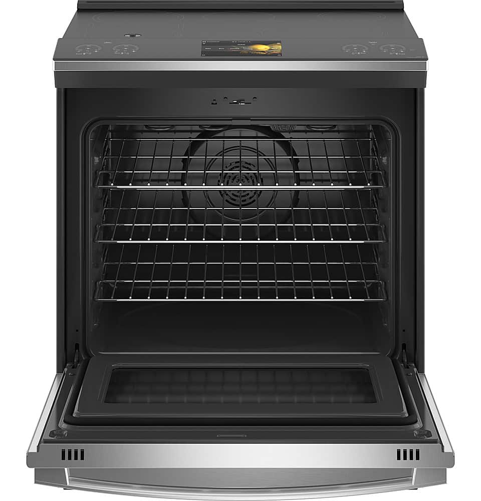 GE Profile 30" Slide-In Electric Range 5.3 Cu Ft Induction Convection PHS93XYPFS - Image 2