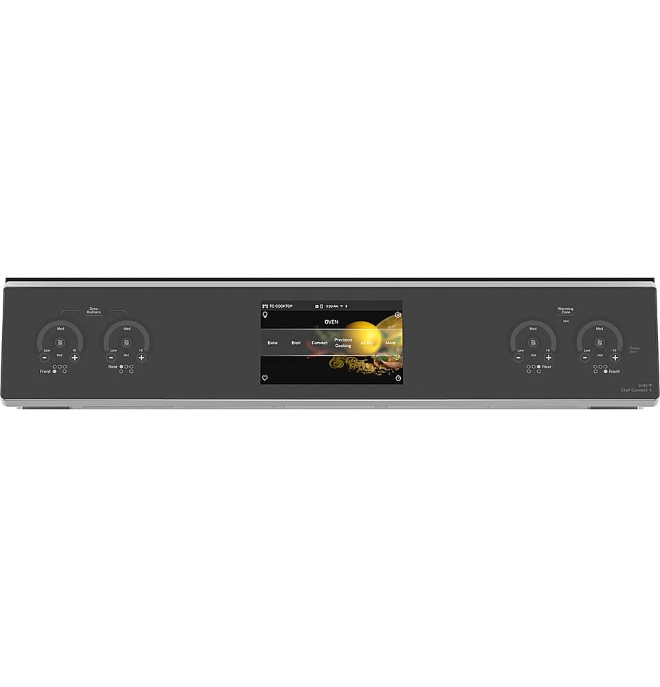 GE Profile 30" Slide-In Electric Range 5.3 Cu Ft Induction Convection PHS93XYPFS - Image 4