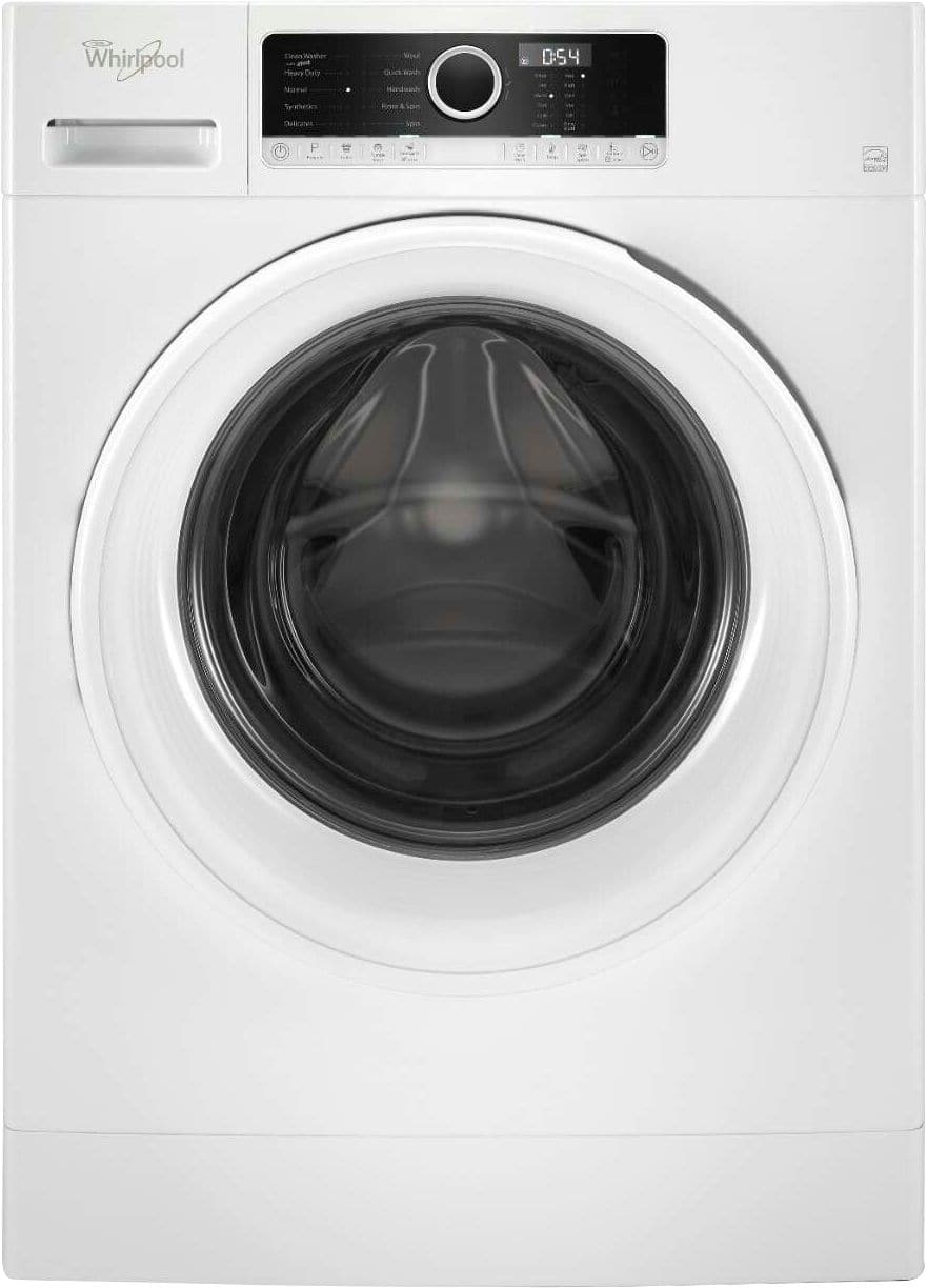 Whirlpool 24" Front Load Stackable Compact Washer 1.9 Cu. Ft WFW3090JW - Image 1