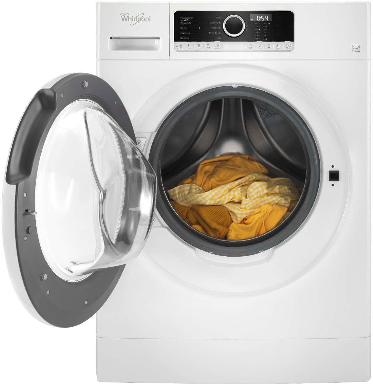 Whirlpool 24" Front Load Stackable Compact Washer 1.9 Cu. Ft WFW3090JW - Image 4