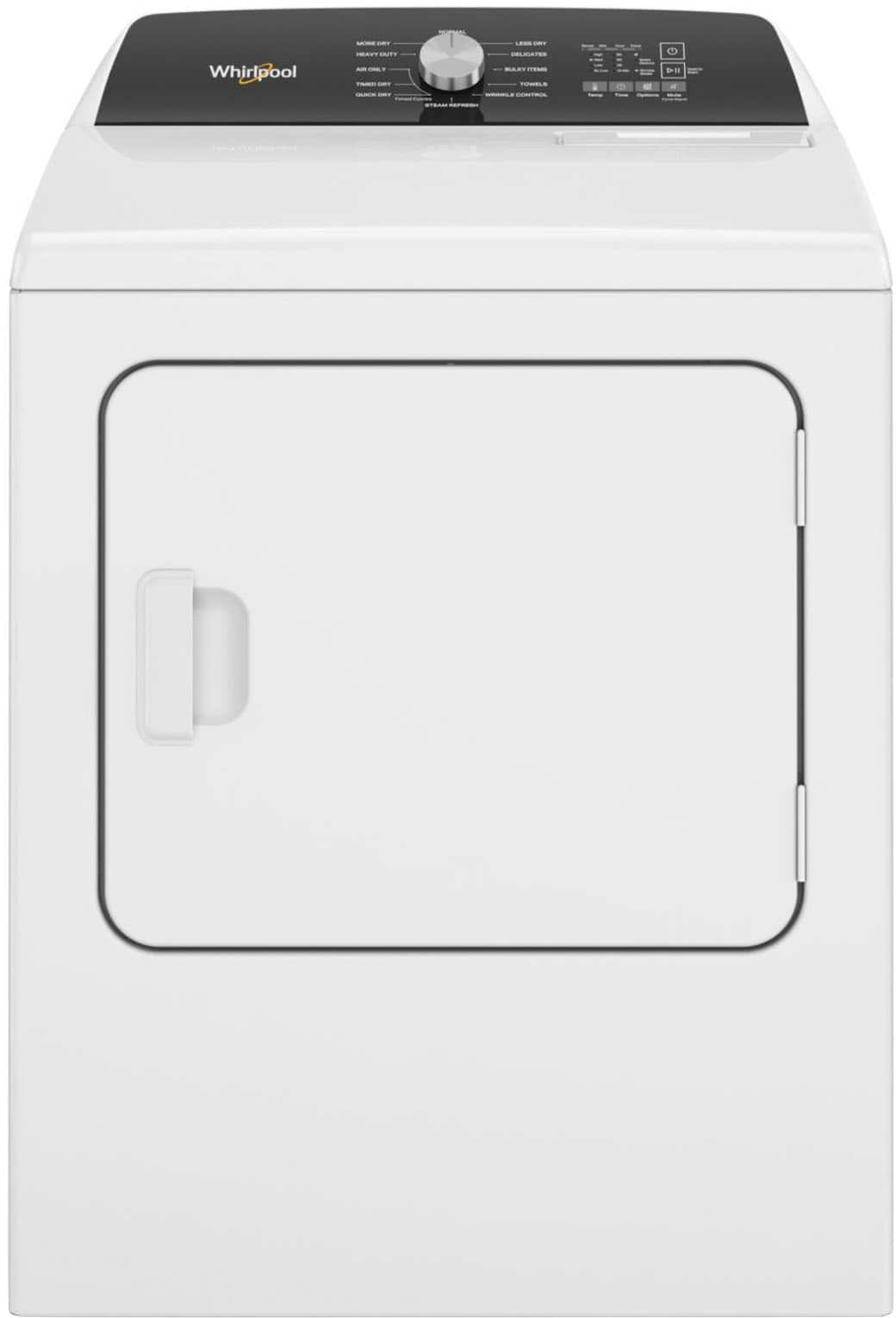 Whirlpool Electric Dryer 7.0 Cu. Ft Steam WED5050LW - Image 1