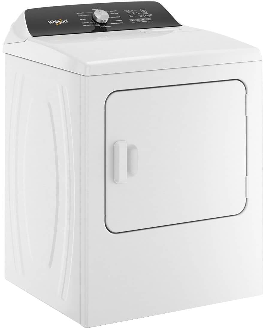 Whirlpool Electric Dryer 7.0 Cu. Ft Steam WED5050LW - Image 4