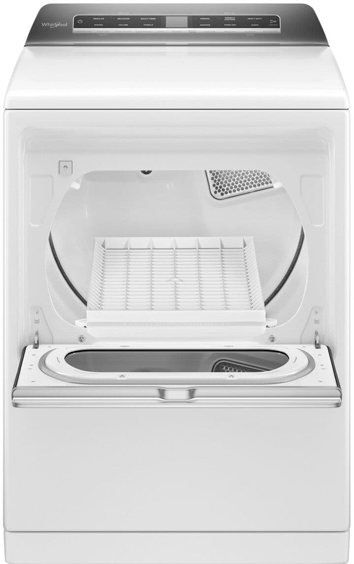 Whirlpool Electric Dryer 7.4 Cu. Ft Smart Steam WED8127LW - Image 5