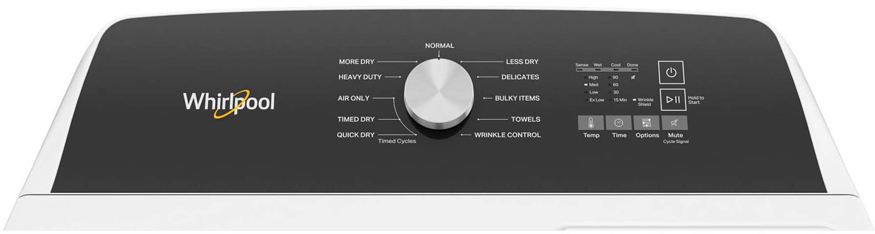 Whirlpool Gas Dryer 7.0 Cu. Ft WGD5010LW - Image 9