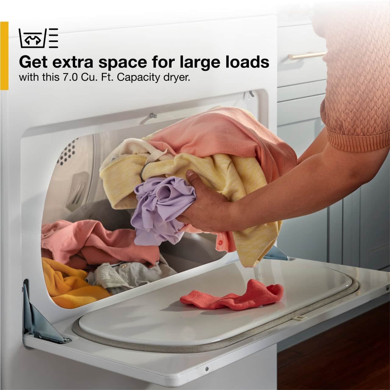 Whirlpool Gas Dryer 7.0 Cu. Ft WGD5010LW - Image 8