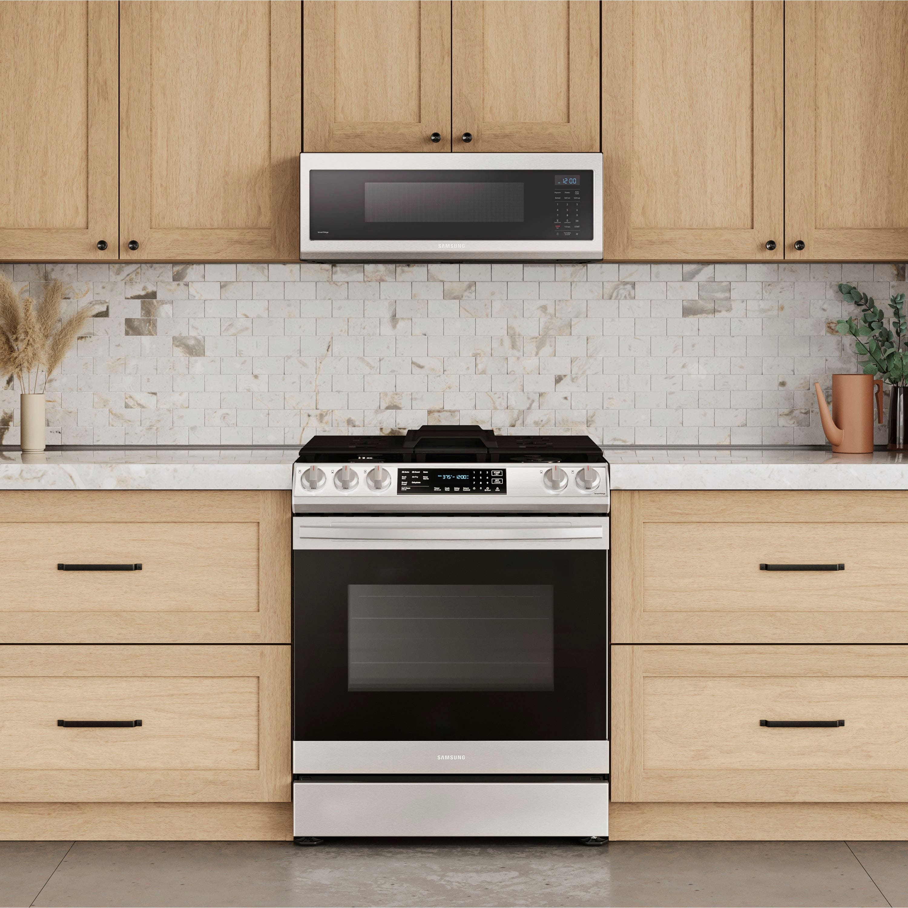 Samsung Over-the-Range SLIM 400 CFM Microwave Hood 1.1 cu. ME11A7510DS/AA - Image 9