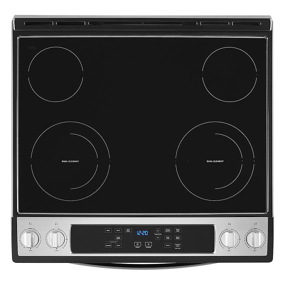 Whirlpool 30" Slide-In Electric Range 4.8 cu. ft Stainless Steel WEE515S0LS - Image 5