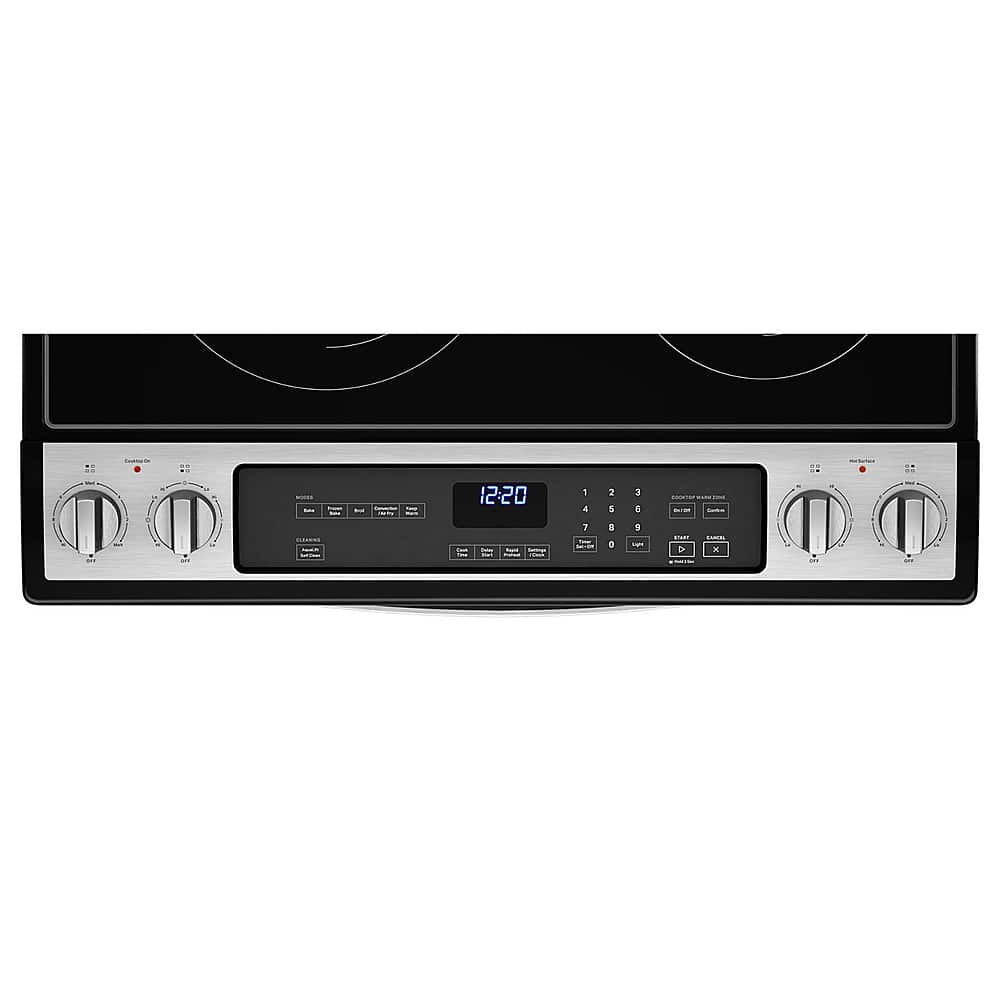 Whirlpool 30" Slide-In Electric Range 6.4 cu. ft Convection WEE745H0LZ - Image 5
