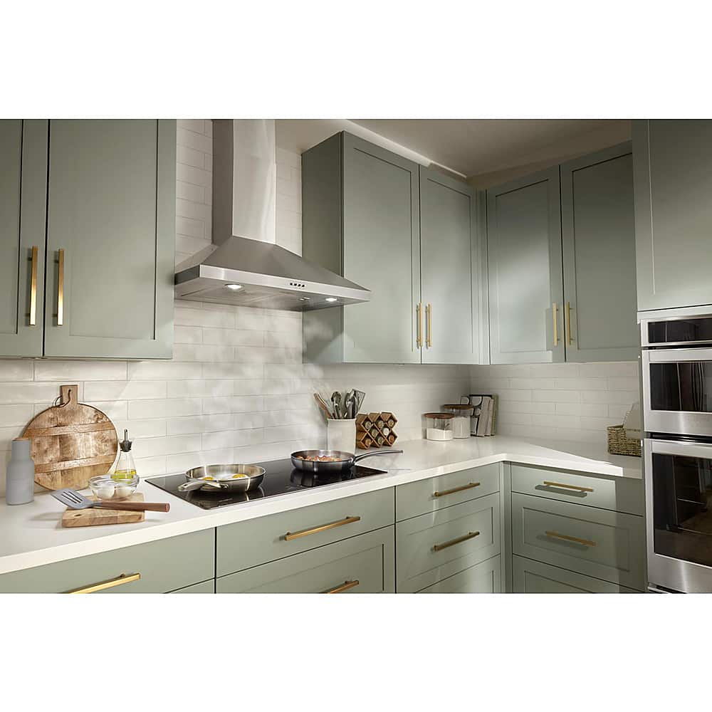 Whirlpool 30" Wall Mount Range Hood 400 CFM Stainless Steel WVW53UC0LS - Image 6