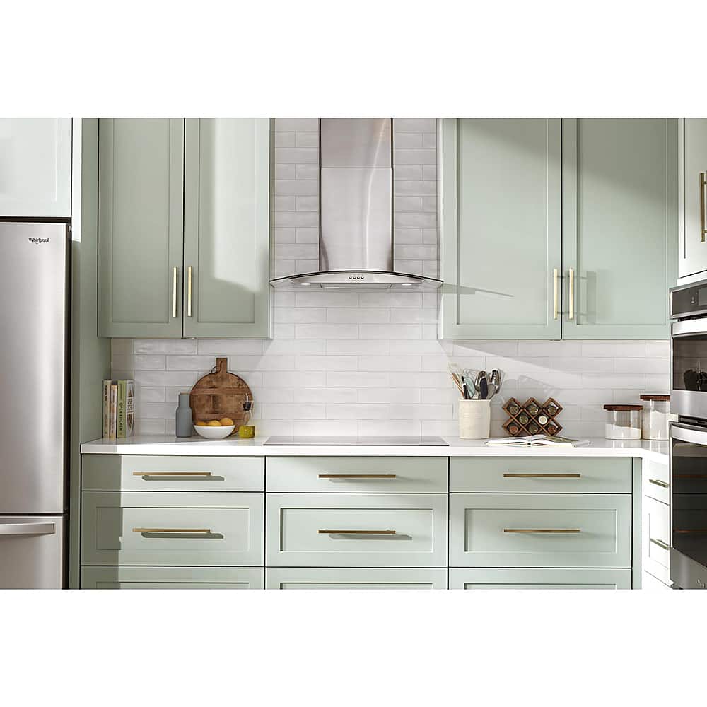 Whirlpool 30" Wall Mount Range Hood 400 CFM Stainless Steel WVW53UC0LS - Image 7