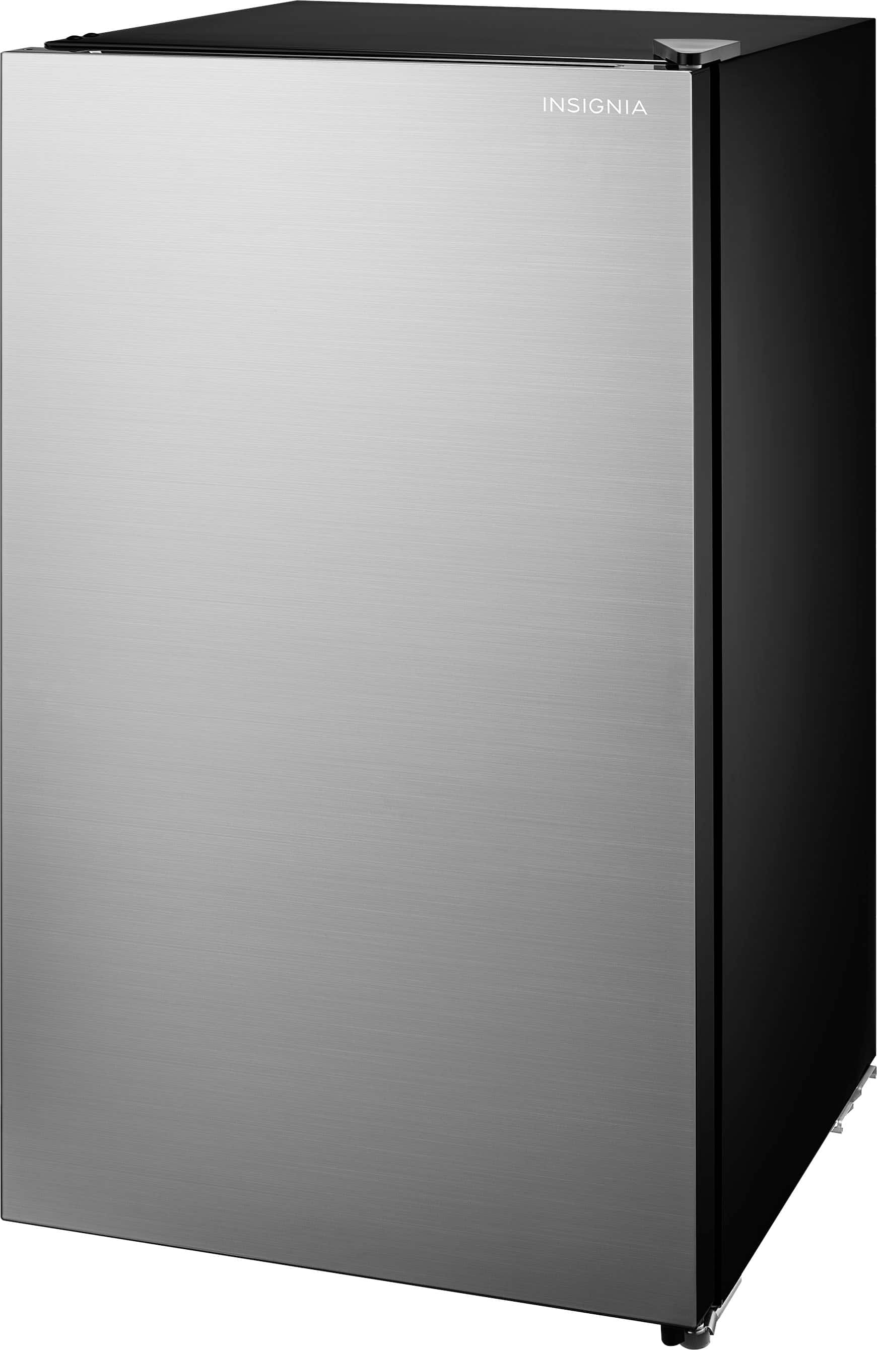 Insignia 4.4 Cu. Ft Mini Fridge w/ Glass Door Gray NS-CF44GD3 - Image 4