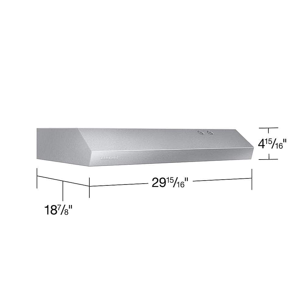 Samsung 30" Range Hood Stainless Steel NK30B3000US/AA - Image 2