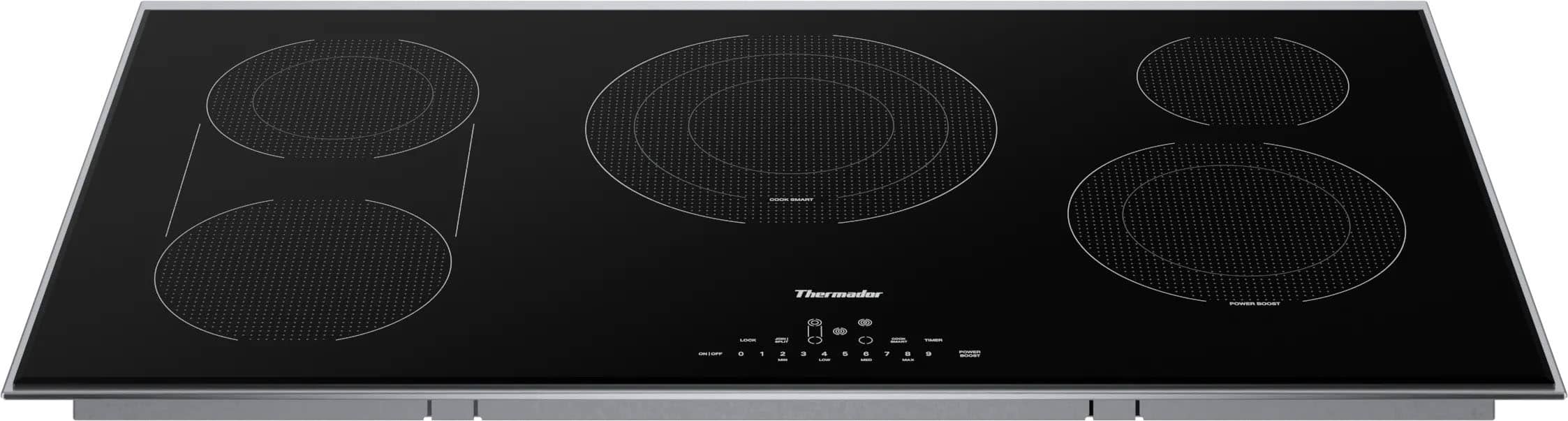 Thermador Masterpiece Series 36" Built-In Electric Cooktop Black CET366YB - Image 2