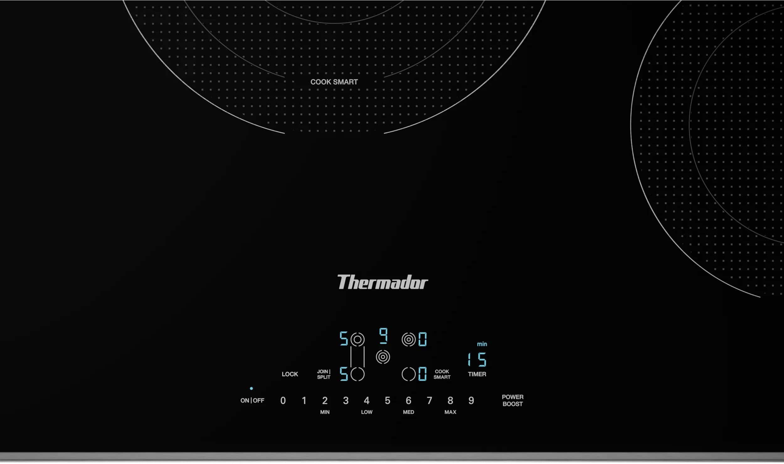 Thermador Masterpiece Series 36" Built-In Electric Cooktop Black CET366YB - Image 4