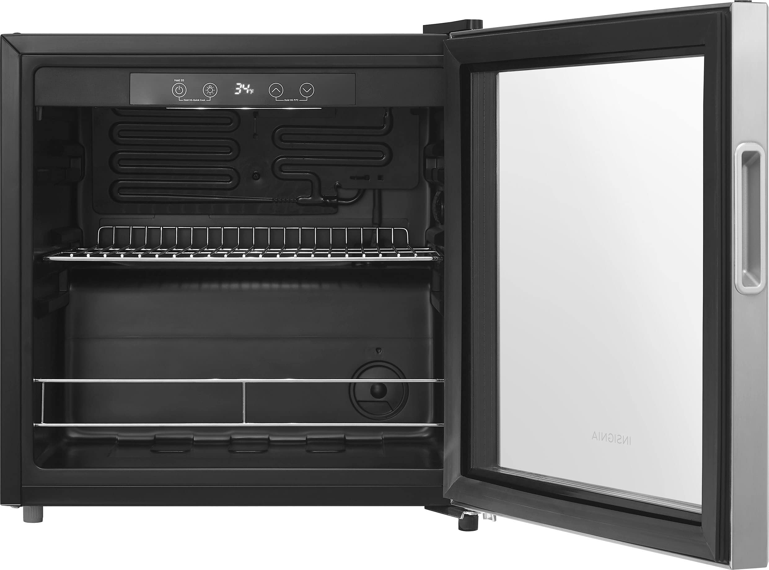 Insignia 48-Can Beverage Cooler Stainless Steel NS-BC48SS3 - Image 2