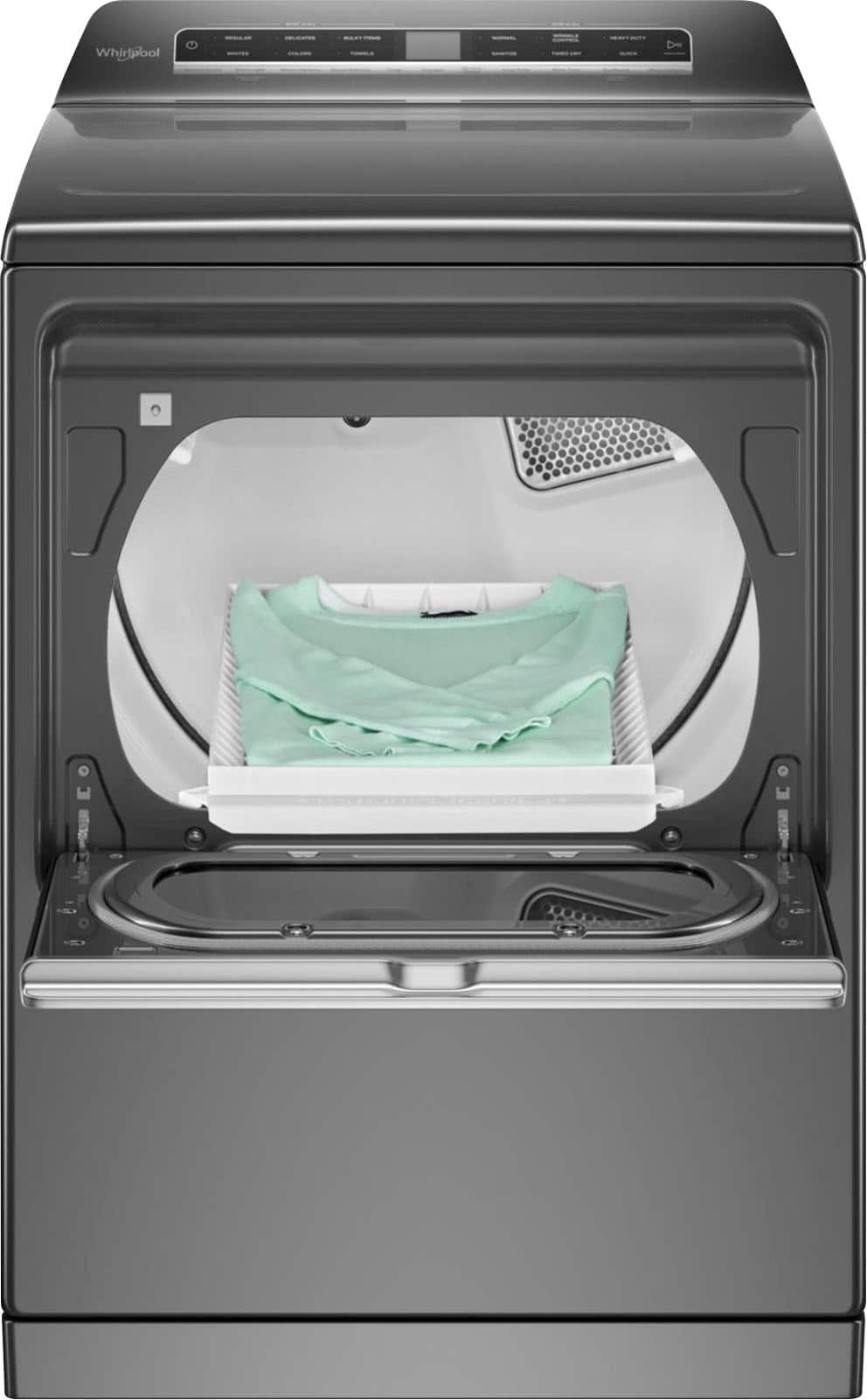Whirlpool Electric Dryer 7.4 Cu. Ft Smart Steam WED8127LC - Image 6
