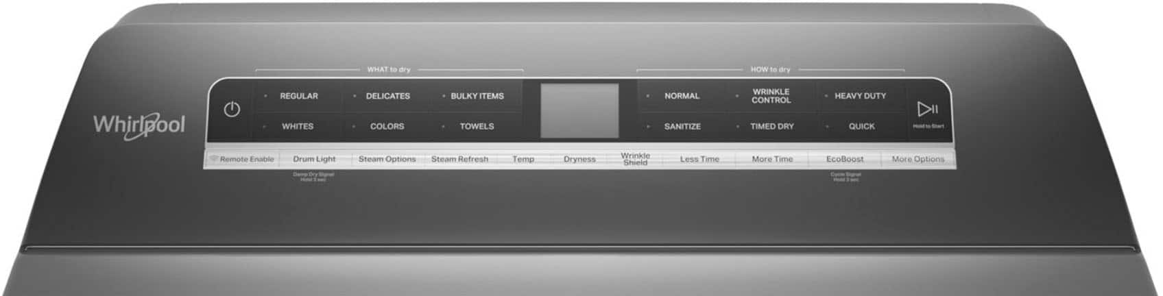 Whirlpool Electric Dryer 7.4 Cu. Ft Smart Steam WED8127LC - Image 5