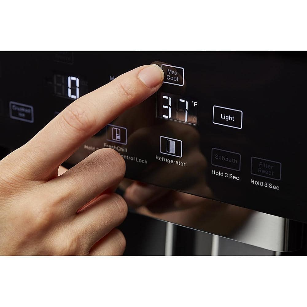 KitchenAid 29.4 Cu. Ft 48" Side-by-Side Built-In Refrigerator KBSD708MPS - Image 4