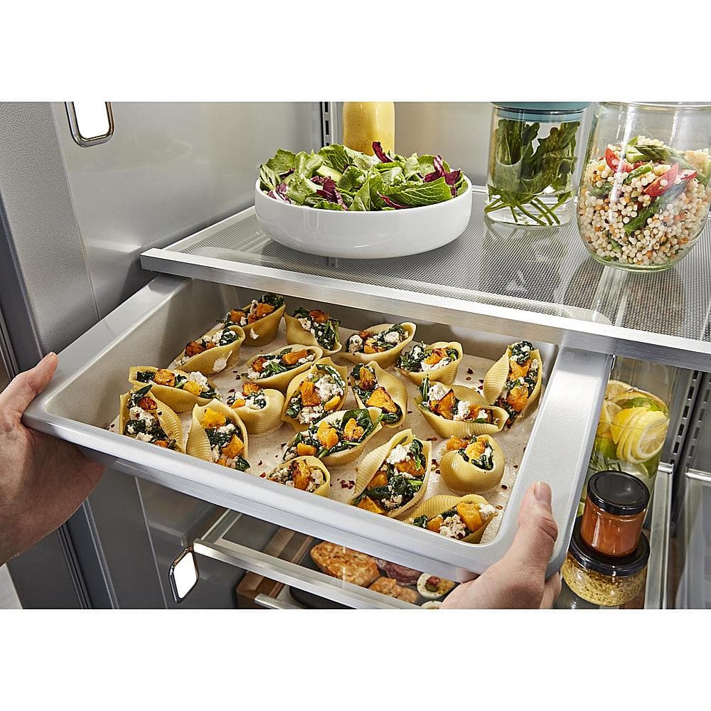 KitchenAid 29.4 Cu. Ft 48" Side-by-Side Built-In Refrigerator KBSD708MPS - Image 6
