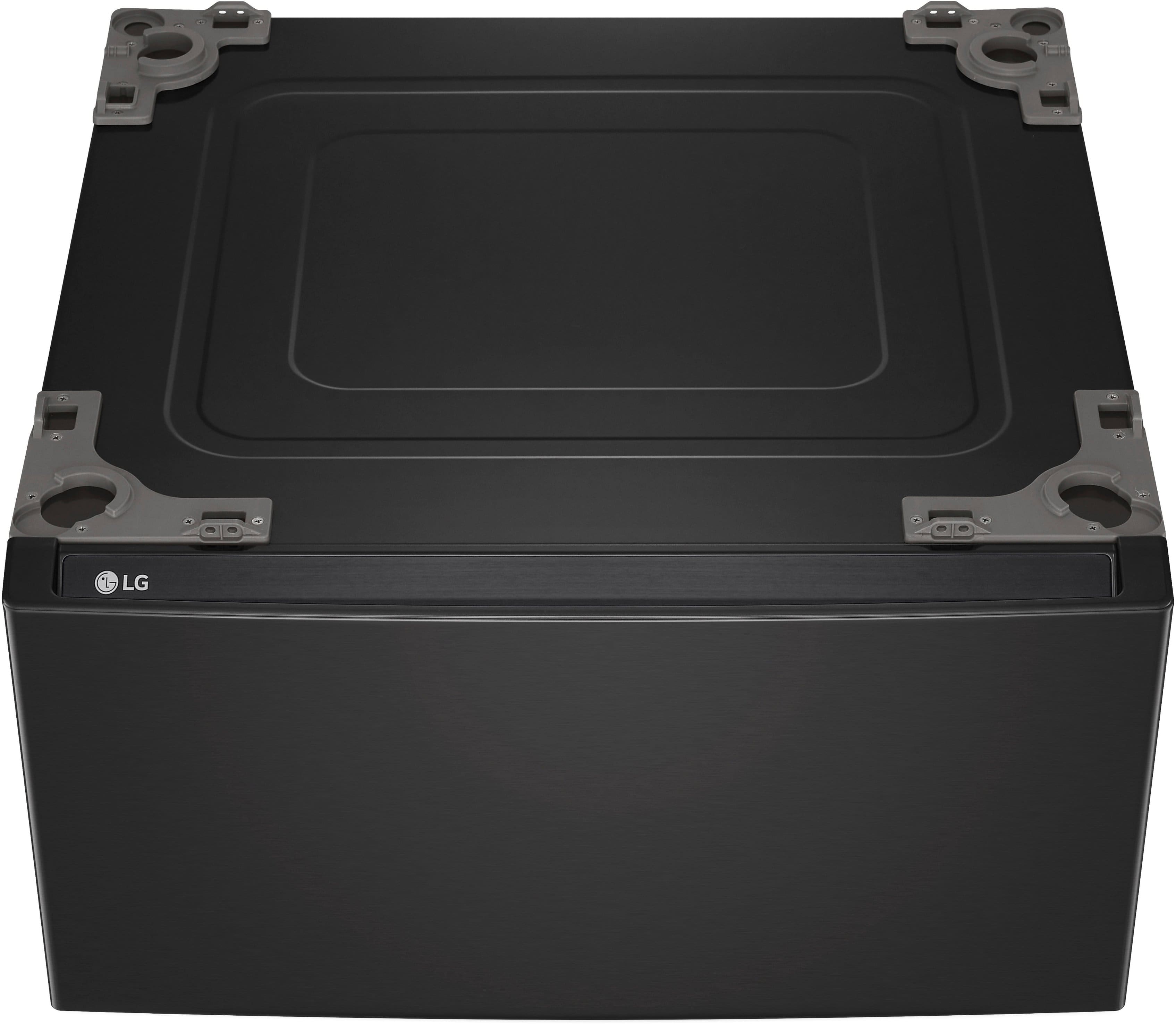 LG 27" Pedestal Storage Drawer for Washer/Dryer Black Steel WDP6B - Image 1