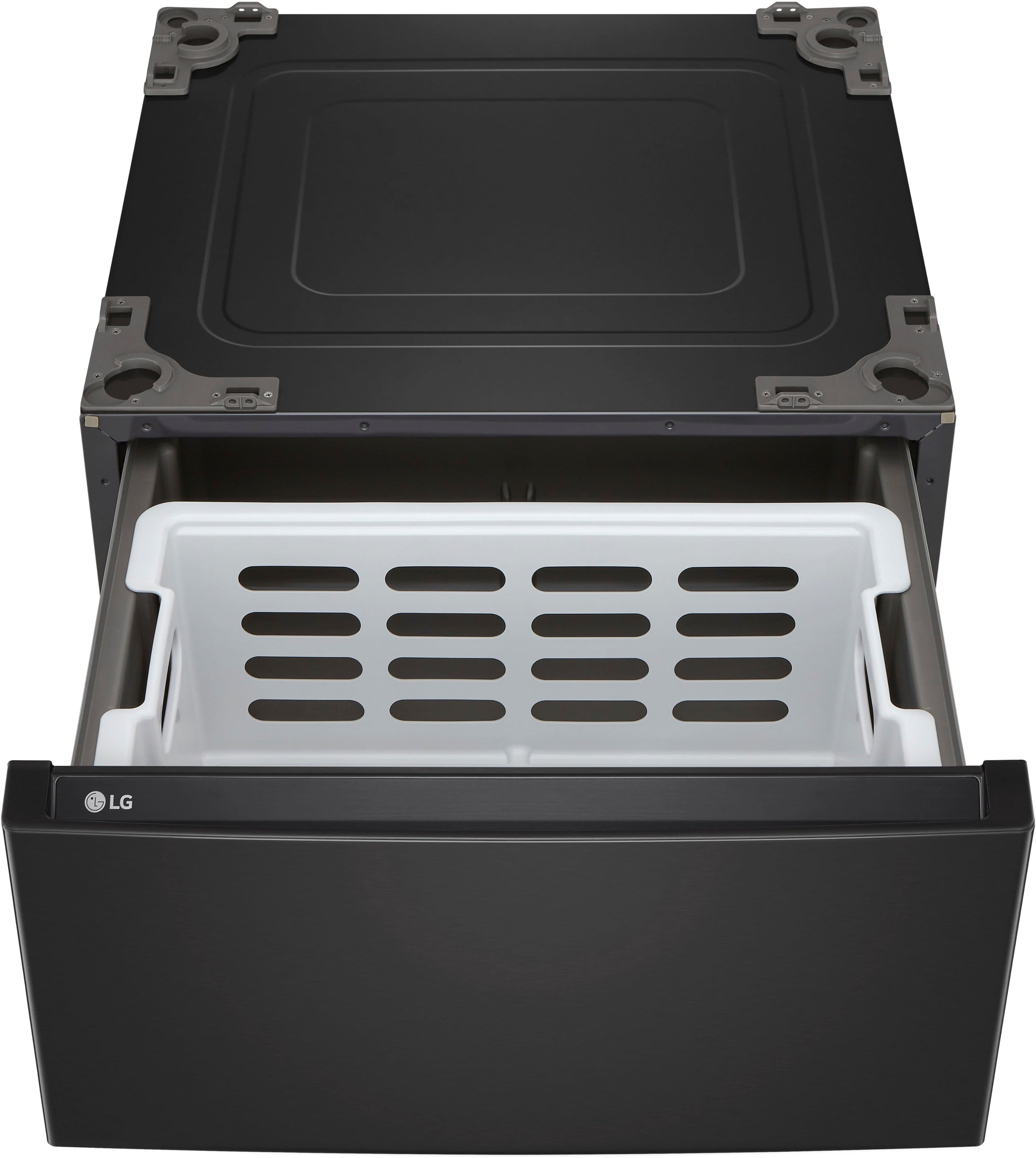 LG 27" Pedestal Storage Drawer for Washer/Dryer Black Steel WDP6B - Image 2